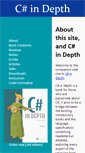 Mobile Screenshot of csharpindepth.com